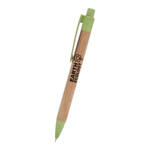 Bamboo Wheat Writer Pen Lime/Black | No Imprint | not available | not available