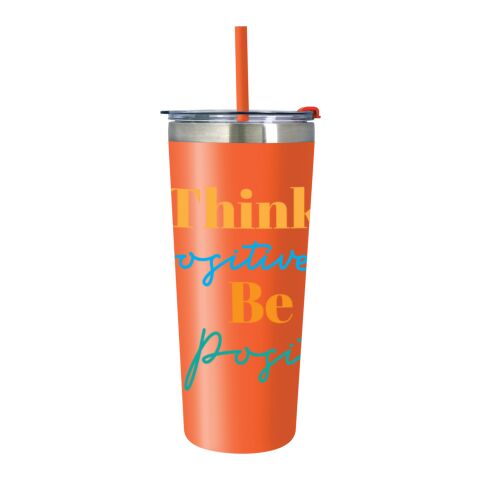 24 Oz. Colma Basics Tumbler Orange | No Imprint