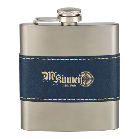 6 Oz. McCarty Flask Navy Blue