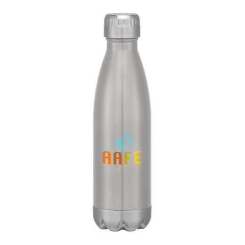16 Oz. Full Color Swiggy Stainless Steel Bottle With Custom Window Box Silver | No Imprint | not available | not available