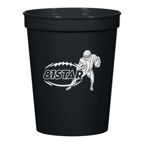 16 Oz. Full Color Big Game Stadium Cup Black | No Imprint | not available | not available
