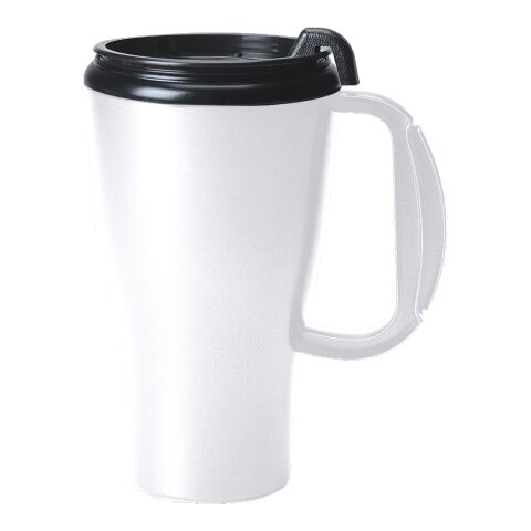 16 Oz. Omega Mug With Slider Lid White | No Imprint | not available | not available