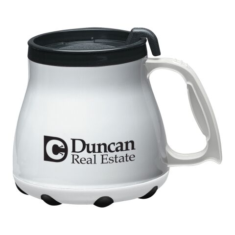 16 Oz. Low Rider Desk Mug White