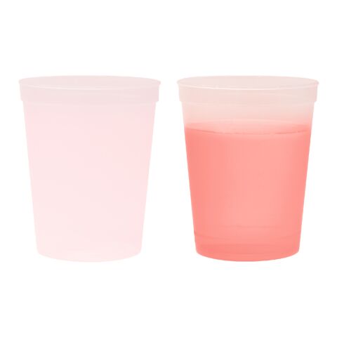 16 Oz. Full Color Mood Stadium Cup Frost Red | No Imprint | not available | not available