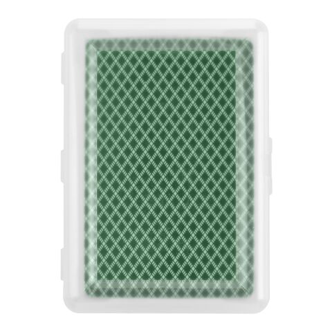 Playing Cards In Case Green | No Imprint | not available | not available