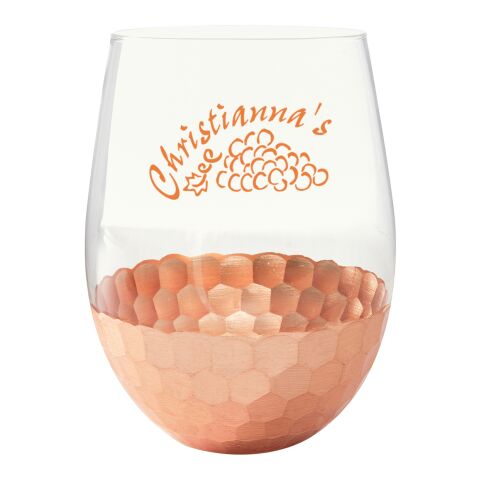 18 Oz. Florence Stemless Wine Cup Copper | No Imprint | not available | not available