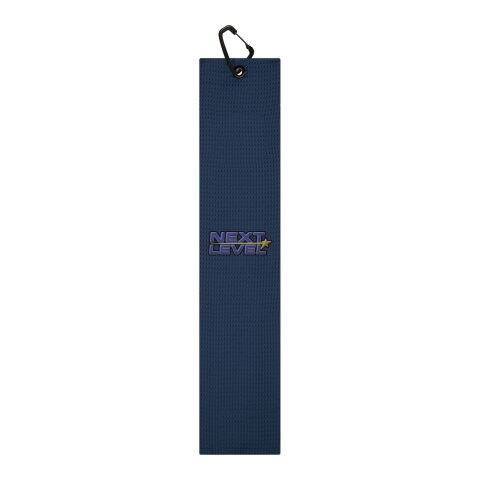 Devant Trifold Microscrubber Towel Navy Blue with White | No Imprint | not available | not available