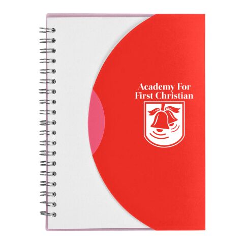 5&quot; x 7&quot; Spiral Notebook Frost Red | No Imprint | not available | not available