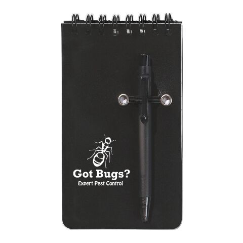 Spiral Jotter &amp; Pen Black
