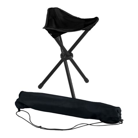 Folding Tripod Stool With Carrying Bag Black | No Imprint | not available | not available