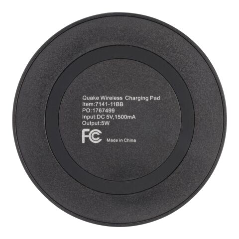 Quake Wireless Charging Pad Black | No Imprint | not available