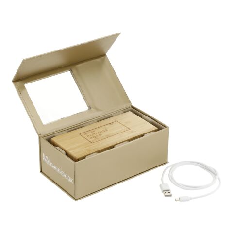 Bamboo Wireless Charging Desk Clock Standard | Natural | No Imprint | not available | not available