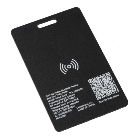 Find My Wallet Bluetooth Tracker Black | No Imprint | not available | not available