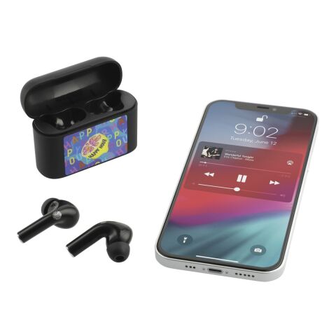 The Looking Glass Auto Pair True Wireless Earbuds Black | No Imprint | not available | not available