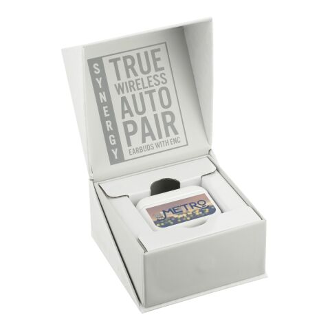 Synergy True Wireless Auto Pair Earbuds with ENC White | No Imprint | not available | not available