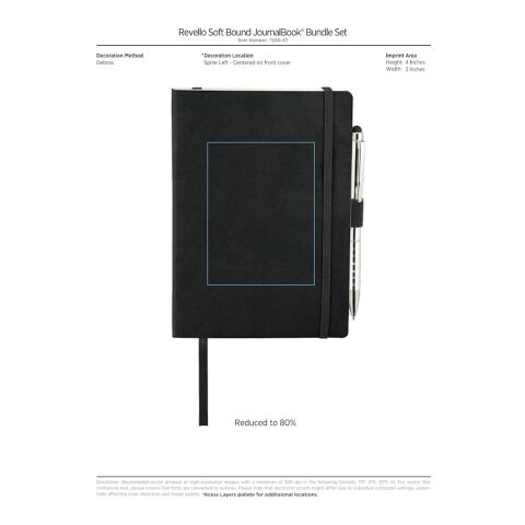 Revello Soft Bound JournalBook® Bundle Set Navy | No Imprint | not available | not available