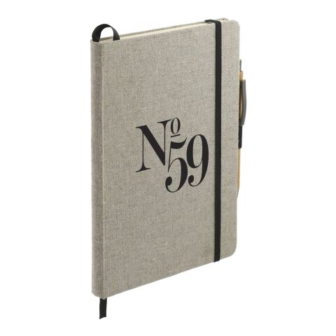 5.5&quot; x 8.5&quot; Recycled Cotton Bound JournalBook® Set Natural | No Imprint