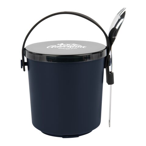 Snack Stack 30 Oz. Food Container Navy Blue | No Imprint | not available | not available