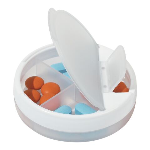 Round Pill Holder Black