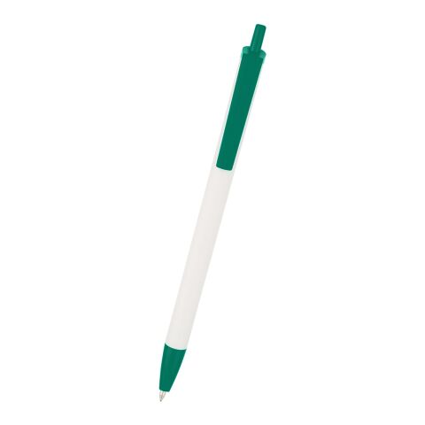 Slim Click Pen White/Green