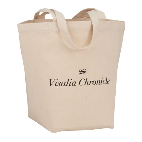 Herringbone 7oz Cotton Canvas Grocery Tote Natural | No Imprint | not available | not available