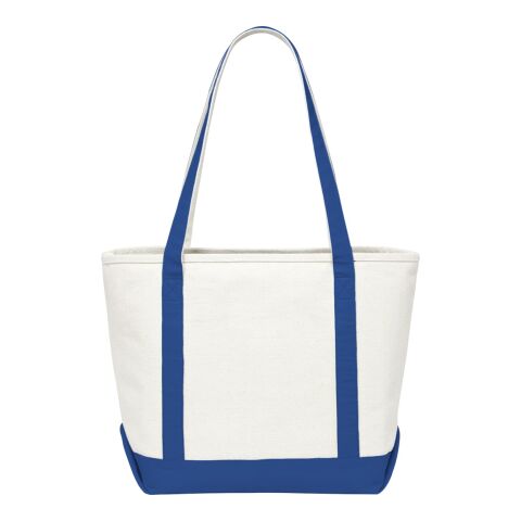 Baltic 18oz Cotton Canvas Boat Tote Transparent Royal Blue | No Imprint | not available | not available