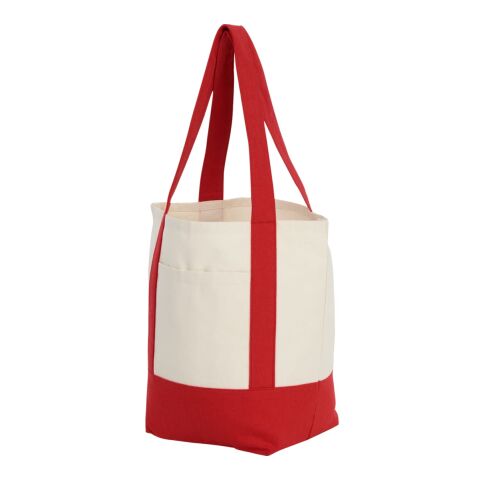 Small Recycled 8oz Cotton Tote Red | No Imprint | not available | not available