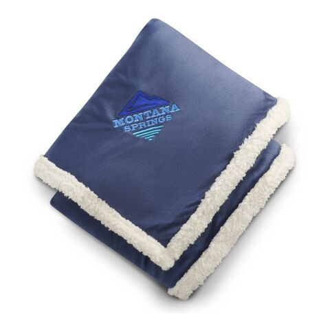 Field &amp; Co.® Sherpa Blanket Navy | No Imprint | not available | not available