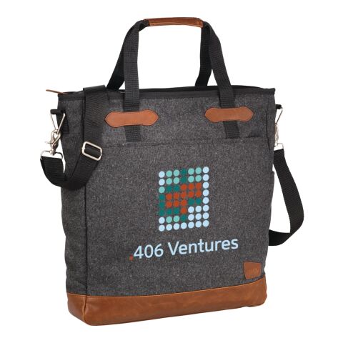 Field &amp; Co.® Campster Wool 15&quot; Computer Tote Charcoal | No Imprint | not available | not available