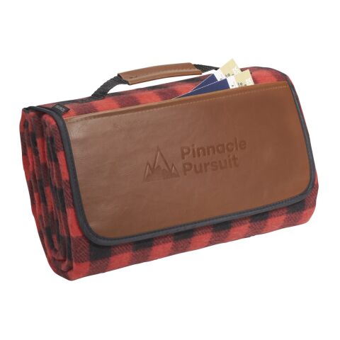 Field &amp; Co.® Buffalo Plaid Picnic Blanket Red-Black | No Imprint | not available | not available