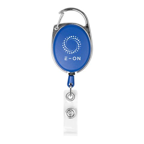 Retractable Badge Holder With Carabiner Royal Blue | No Imprint | not available | not available