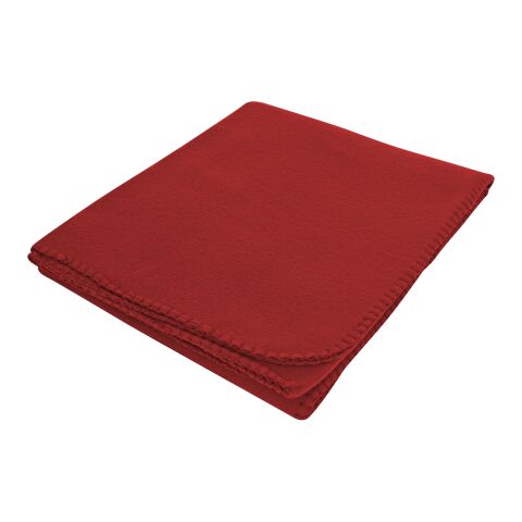 Filmore Fleece Blanket Red