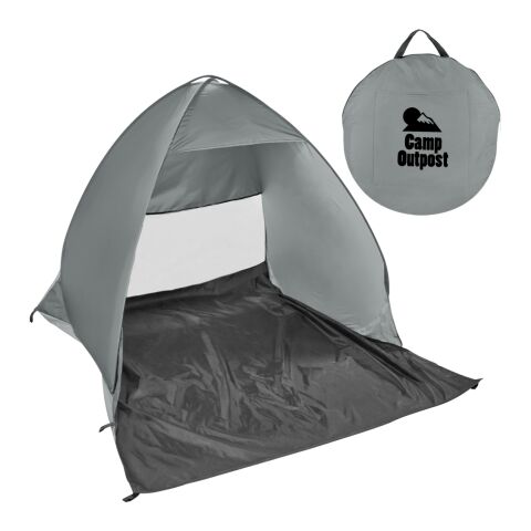 Throw Shade Pop Up Tent Gray/Black | No Imprint | not available | not available