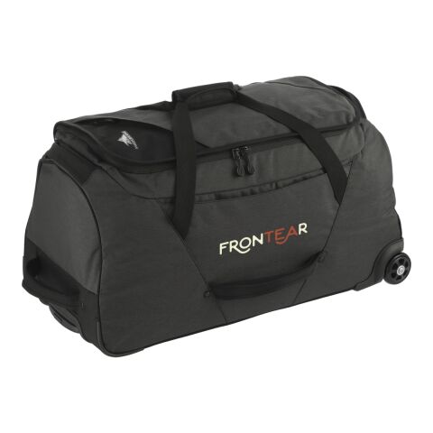 High Sierra Forester RPET 28&quot; Wheeled Duffel Graphite | No Imprint | not available | not available