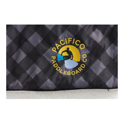 High Sierra Roll-Up Puffy Sherpa Blanket Standard | Gray-Black | No Imprint | not available | not available