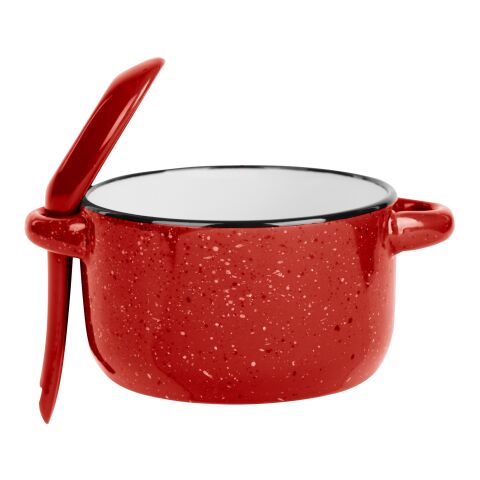 12 Oz. Campfire Soup Mug Red