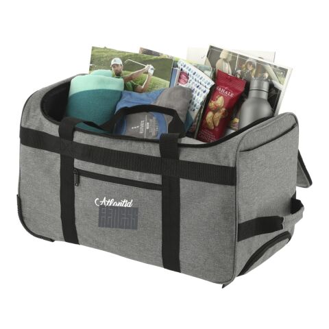 Graphite Recycled Wheeled Duffel Graphite | No Imprint | not available | not available