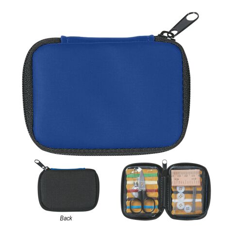 &quot;Sew&quot; Handy Deluxe Sewing Kit Royal Blue | No Imprint | not available | not available
