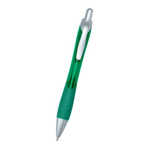 Rio Gel Pen With Contoured Rubber Grip Transparent Green