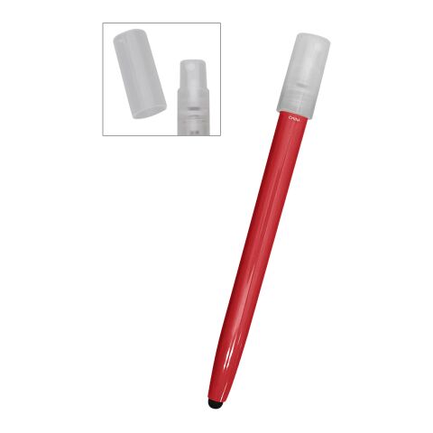 .85 Oz. Hand Sanitizer Spray Bottle With Stylus Red | No Imprint | not available | not available