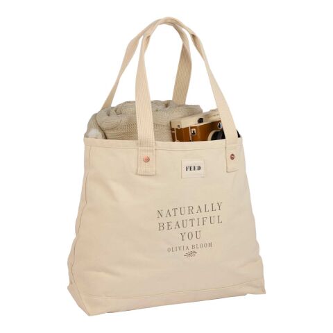 FEED Organic Cotton Weekend Tote Standard | Natural | No Imprint | not available | not available