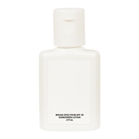 .5 Oz. SPF 30 Sunscreen White | No Imprint
