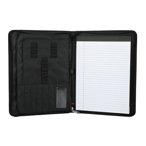 Wenger Recycled Zippered Padfolio Black | No Imprint | not available | not available