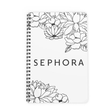 Powerstick Willow Side Bound Notebook White/Black | No Imprint | not available | not available