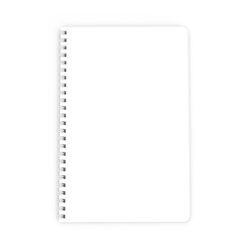 Powerstick Willow Side Bound Notebook White