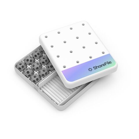 Powerstick Molecule Desktop Sculpture Set White | No Imprint | not available | not available