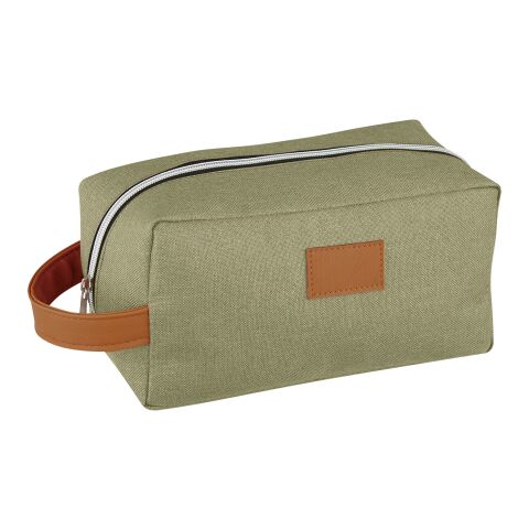 Heathered Toiletry Bag Green | No Imprint | not available | not available