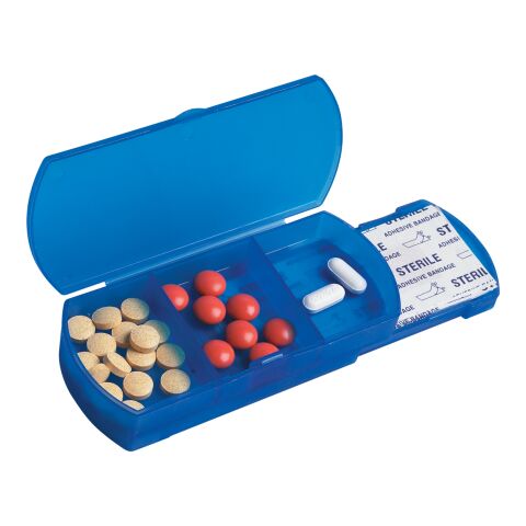 Pill Box/Bandage Dispenser Frost Blue | No Imprint | not available | not available