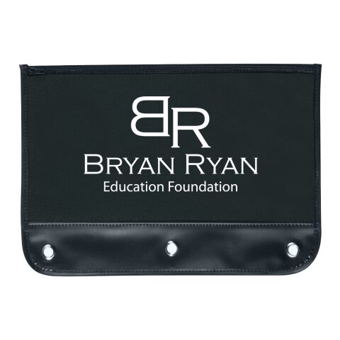 Zippered Pencil Case Black | No Imprint | not available | not available