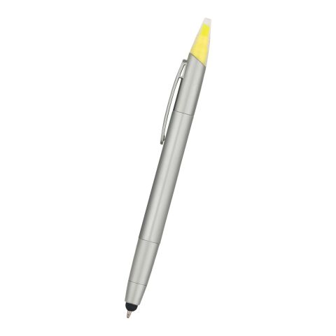 3-In-1 Pen With Highlighter and Stylus Silver | No Imprint | not available | not available